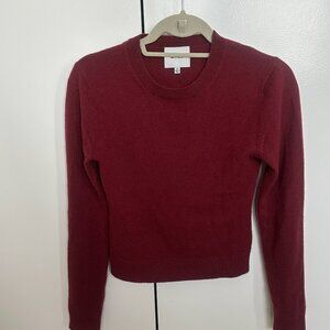 Lian Cashmere Crew Sweater XS Chianti